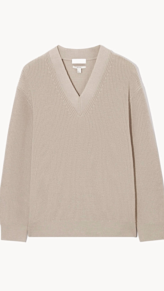 Modern V-Neck Sweater